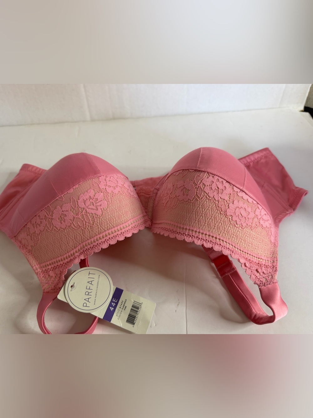 NWT Parfait underwire bra with a lace trim, size 44E in A1652
